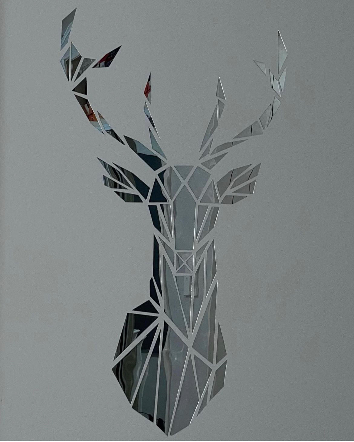Country Phase Stag Mirror