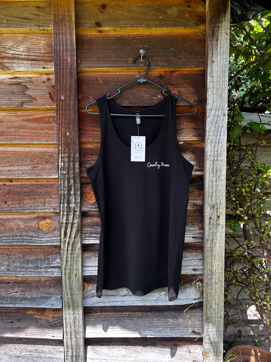 Country Phase Women's Black Signature Singlet