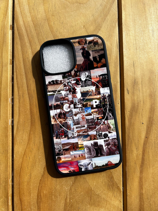 Country Phase Collage/Logo Phone Case