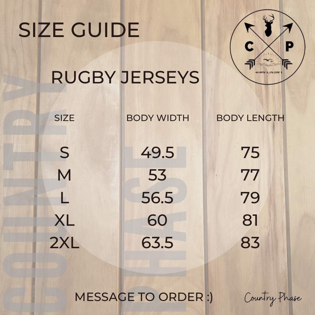 Country Phase Barbwire Rugby Jersey