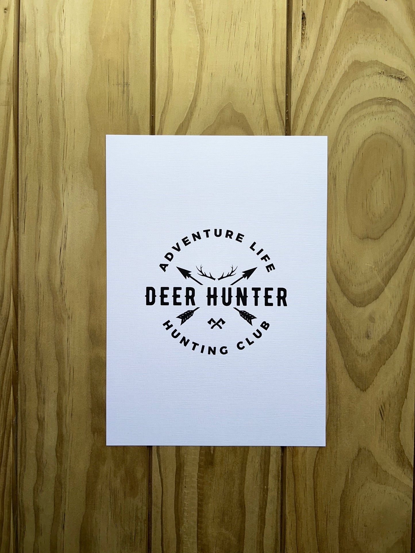 Country Phase Deer Hunter Print