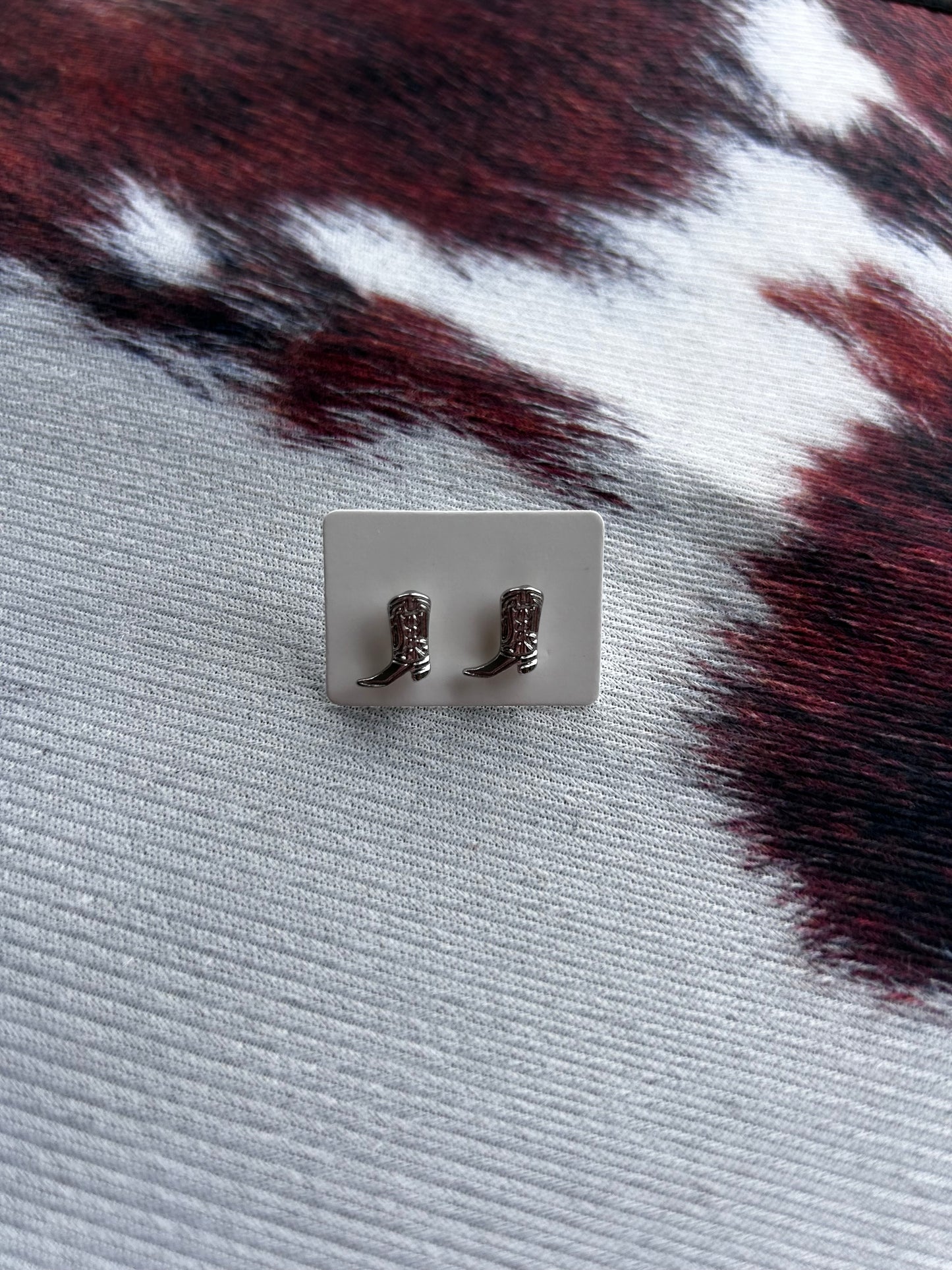 Country Phase Cowboy Boot Earrings