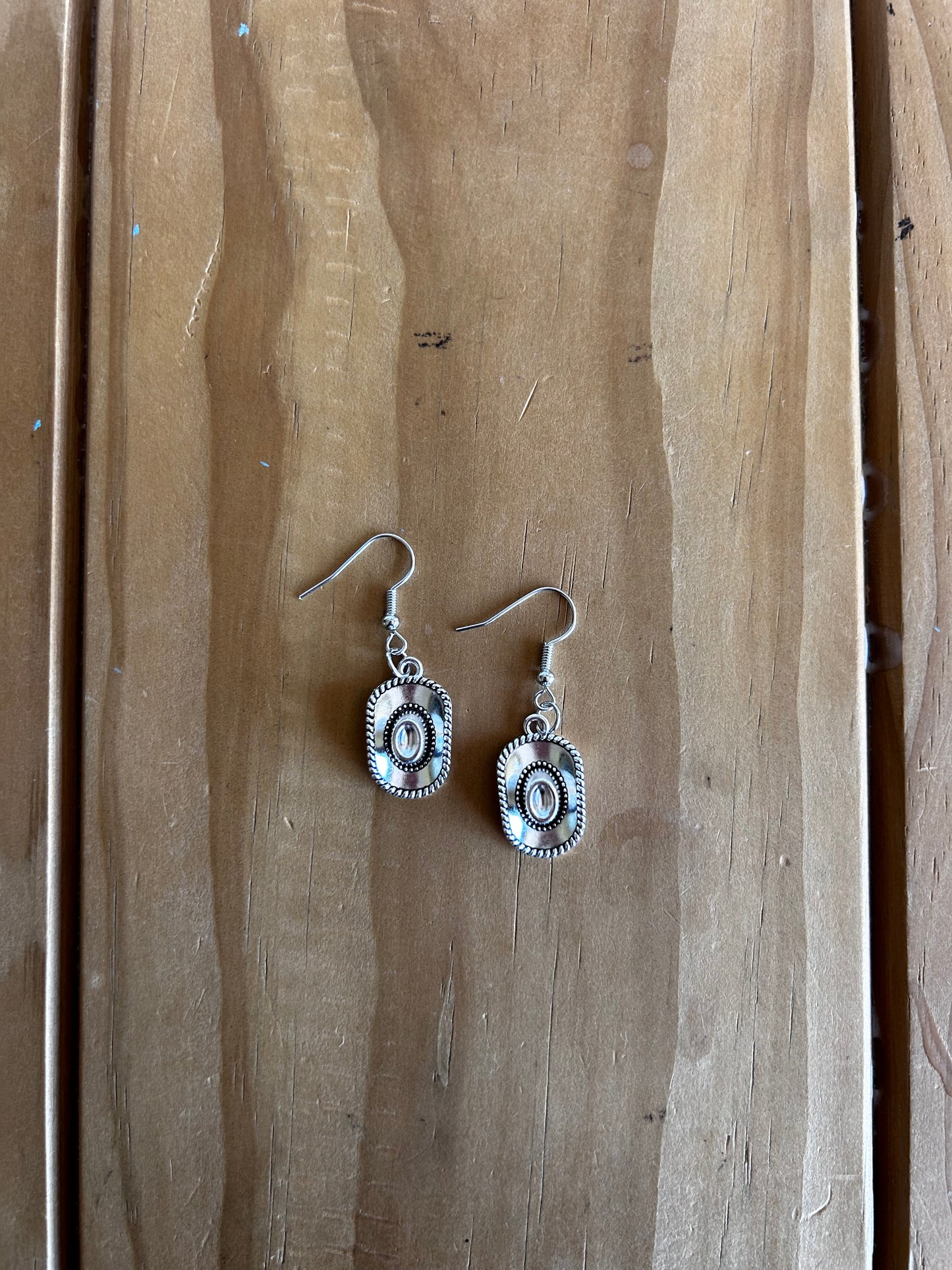 Country Phase Cowboy Hat Earrings