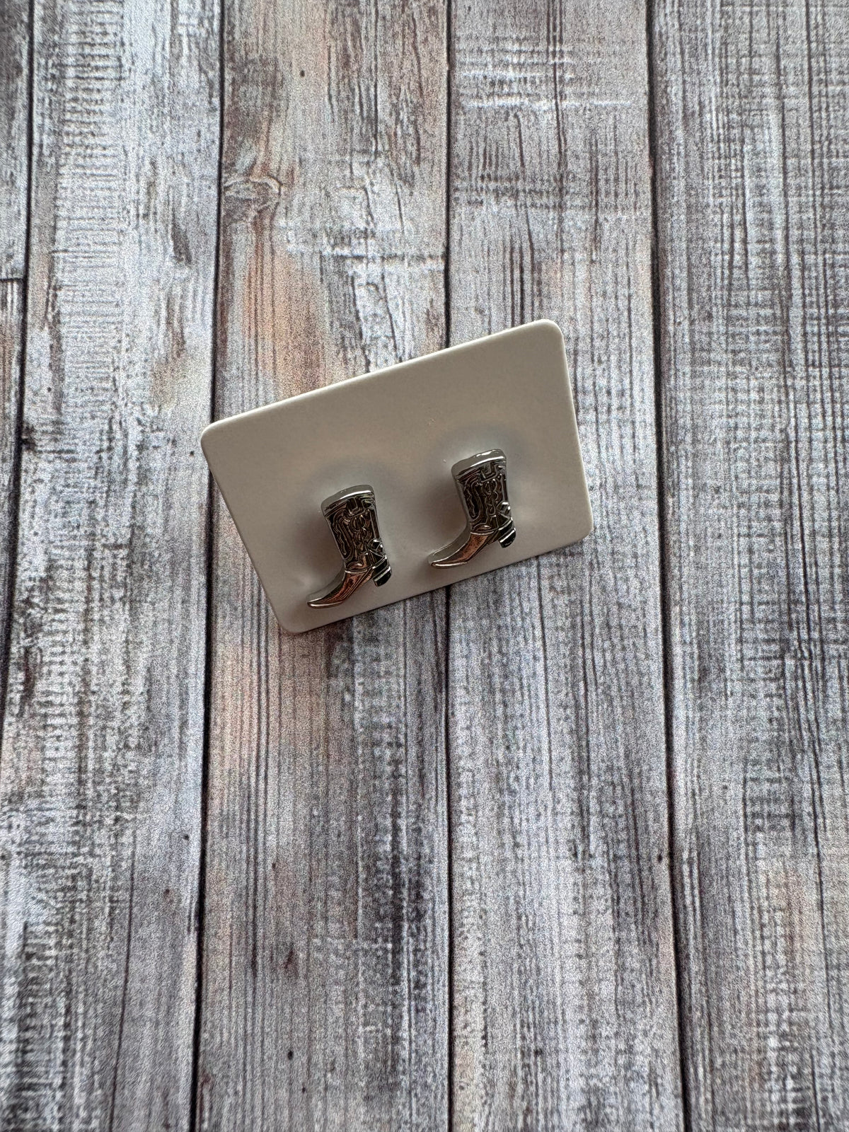 Country Phase Cowboy Boot Earrings