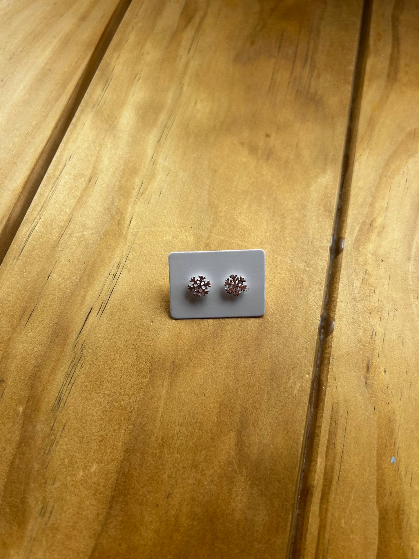 Country Phase Snowflake Earrings