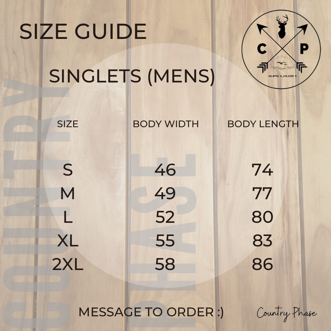Country Phase Men's Signature Singlet