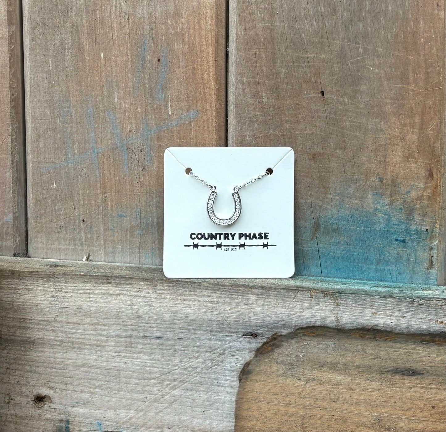 Country Phase Horseshoe Necklace