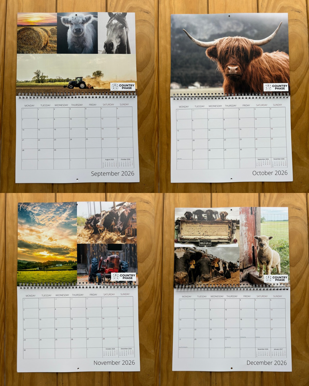 Country Phase 2026 Calendar