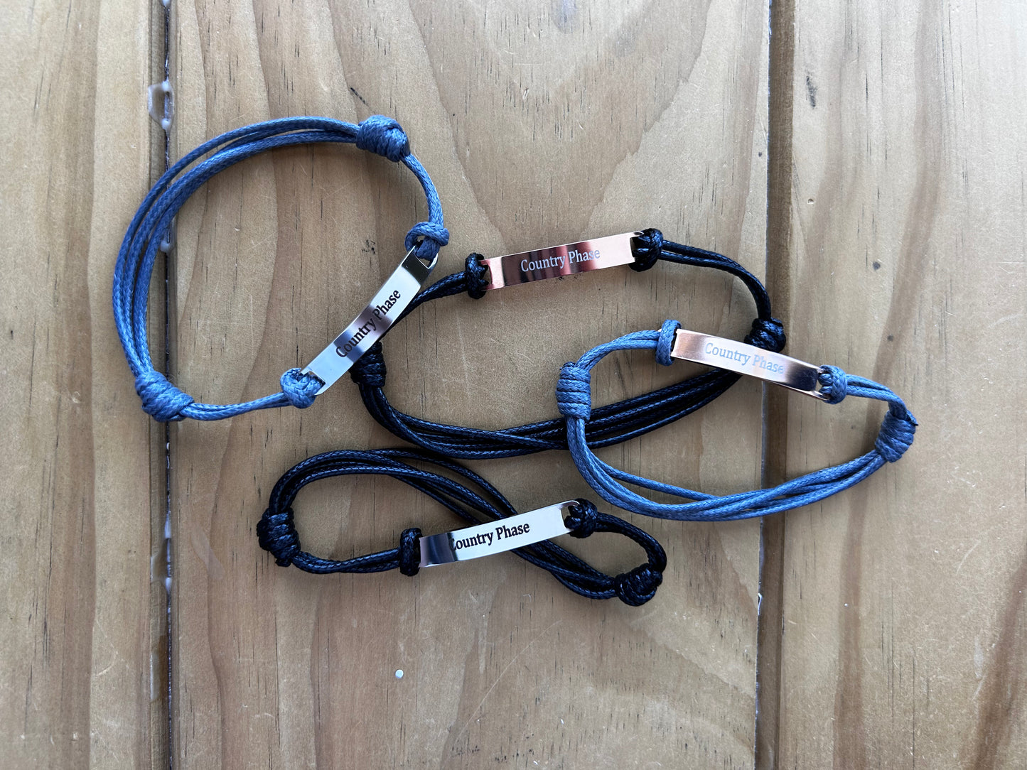 Country Phase Bracelets