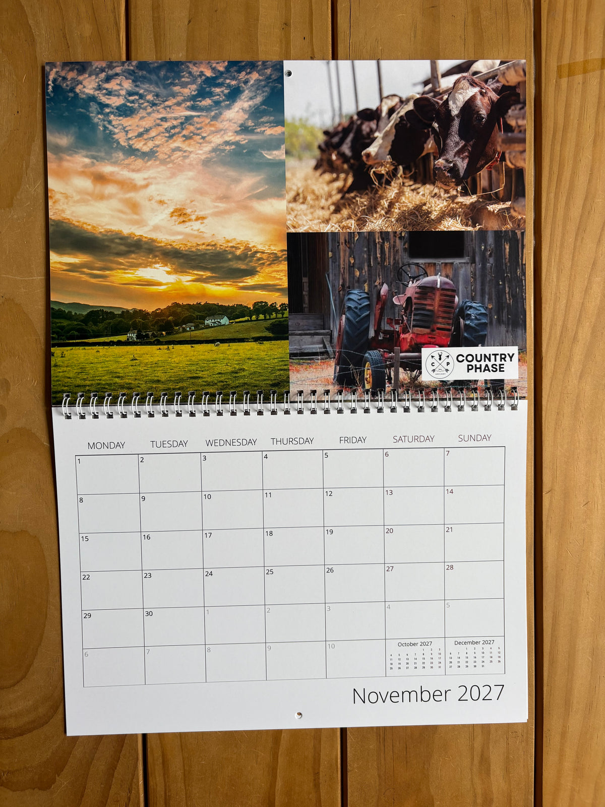 Country Phase 2027 Calendar