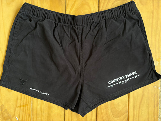 Country Phase Barbwire Shorts