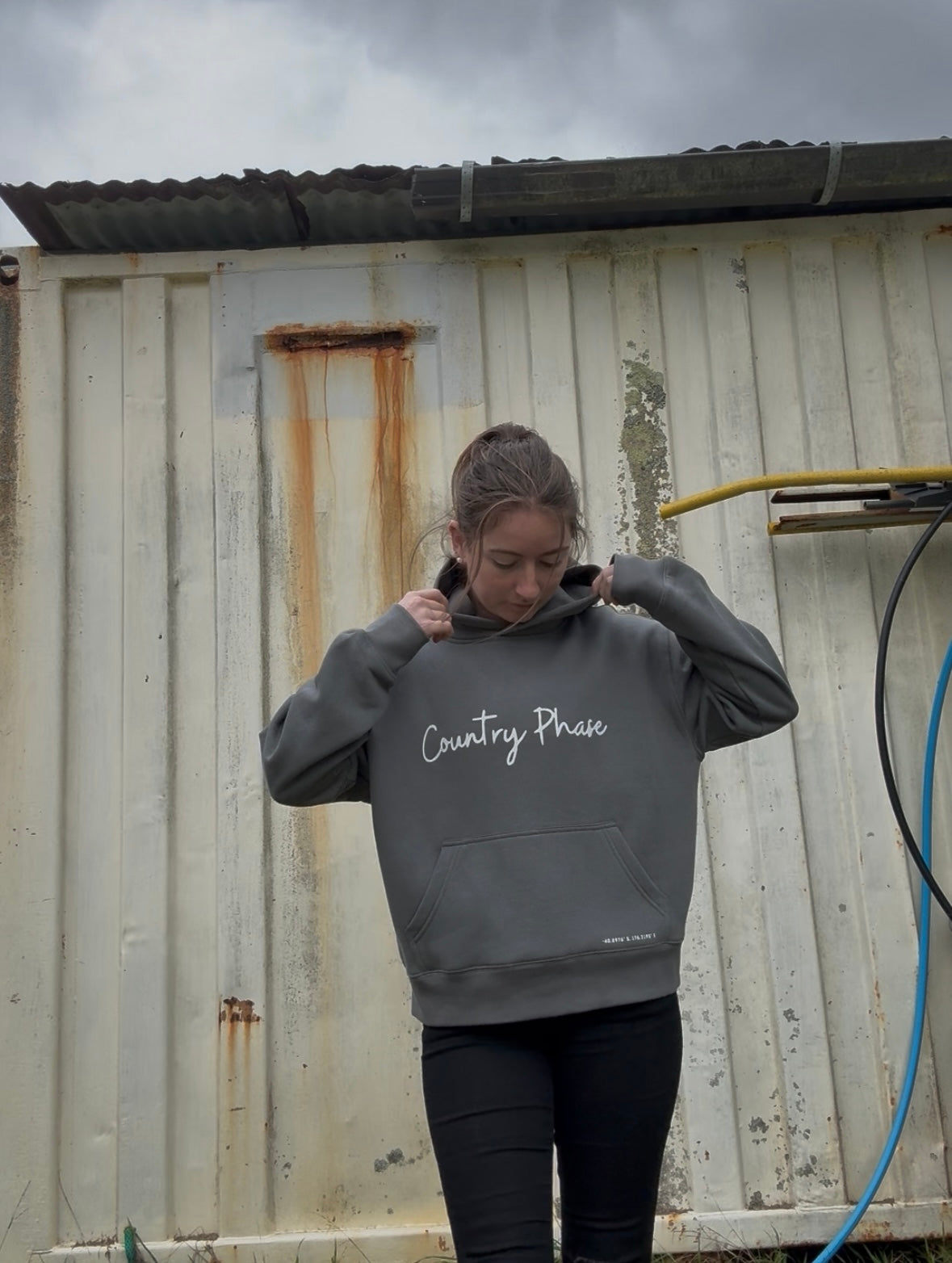 Country Phase Women’s Relaxed Simple Hoodie