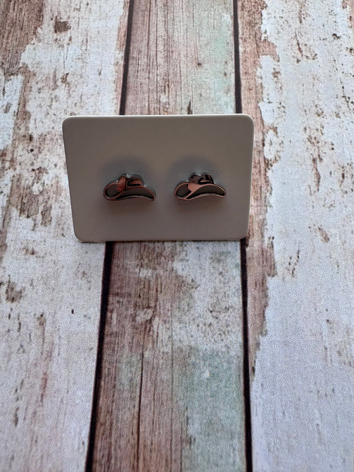 Country Phase Cowboy Hat Earrings