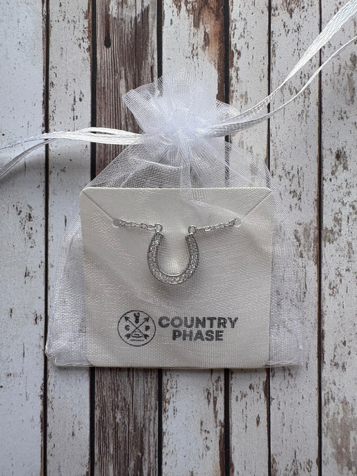 Country Phase Horseshoe Necklace