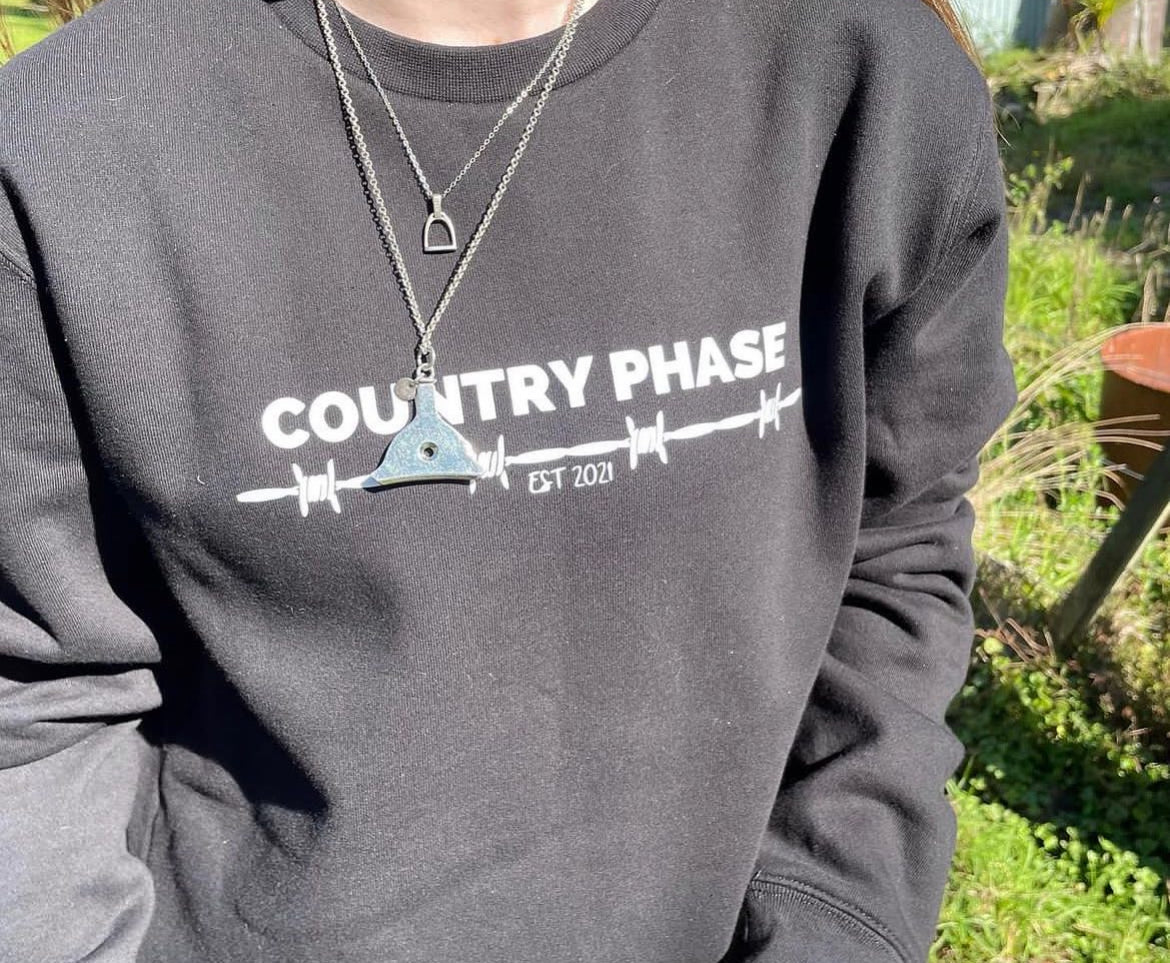 Country Phase Stirrup Necklace