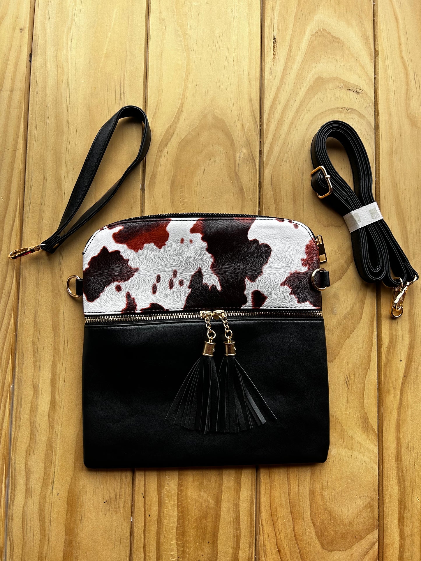 Country Phase Cow Print Handbag (Small)