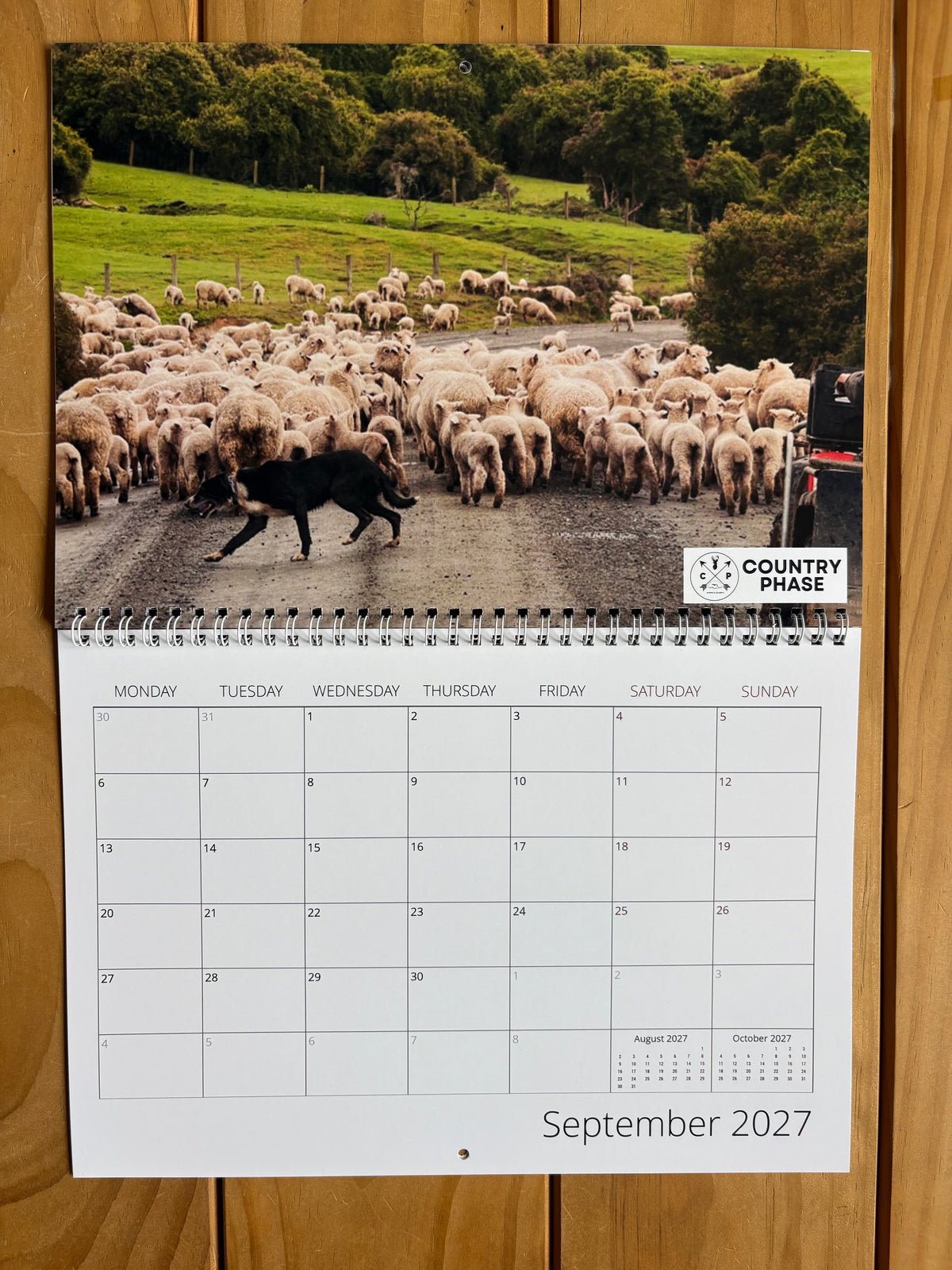 Country Phase 2027 Calendar