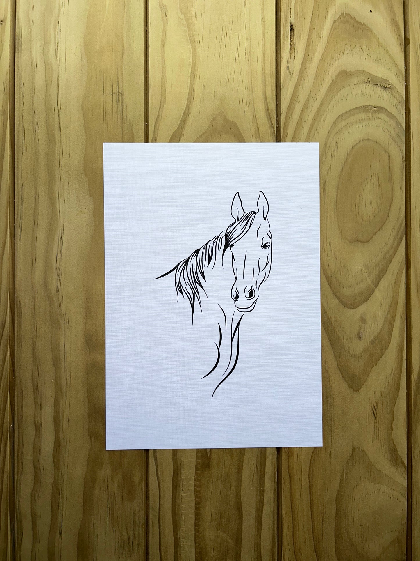 Country Phase Horse Print