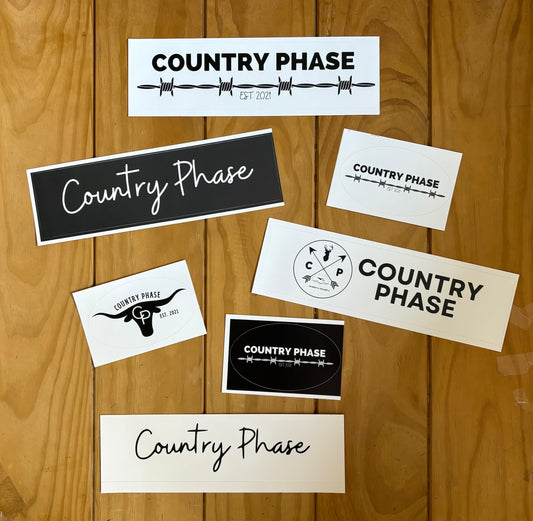 Country Phase Bumper Sticker