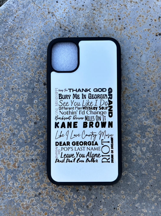 Country Phase Kane Brown Phone Case