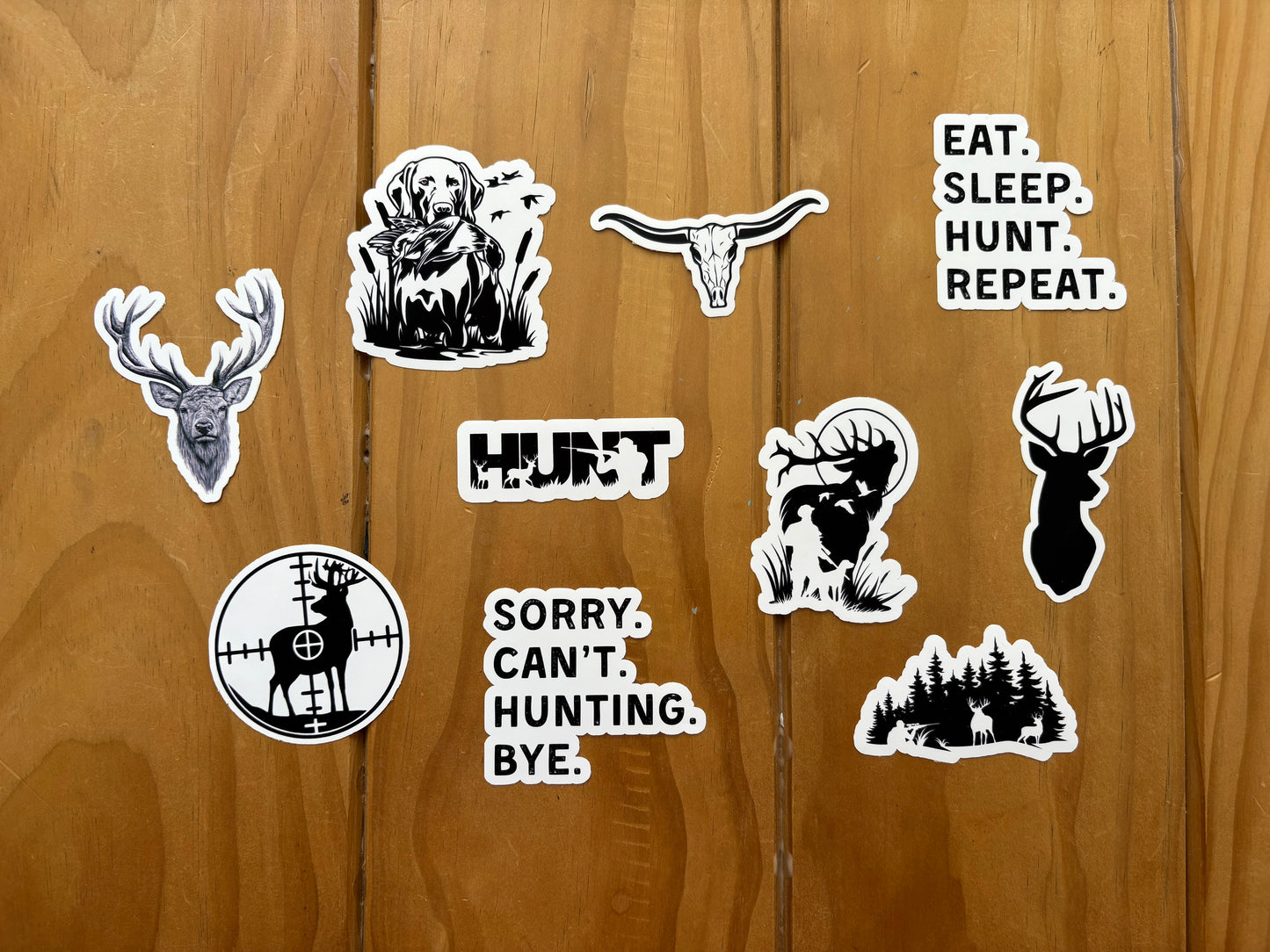 Country Phase Sticker Set - 10 stickers (A)