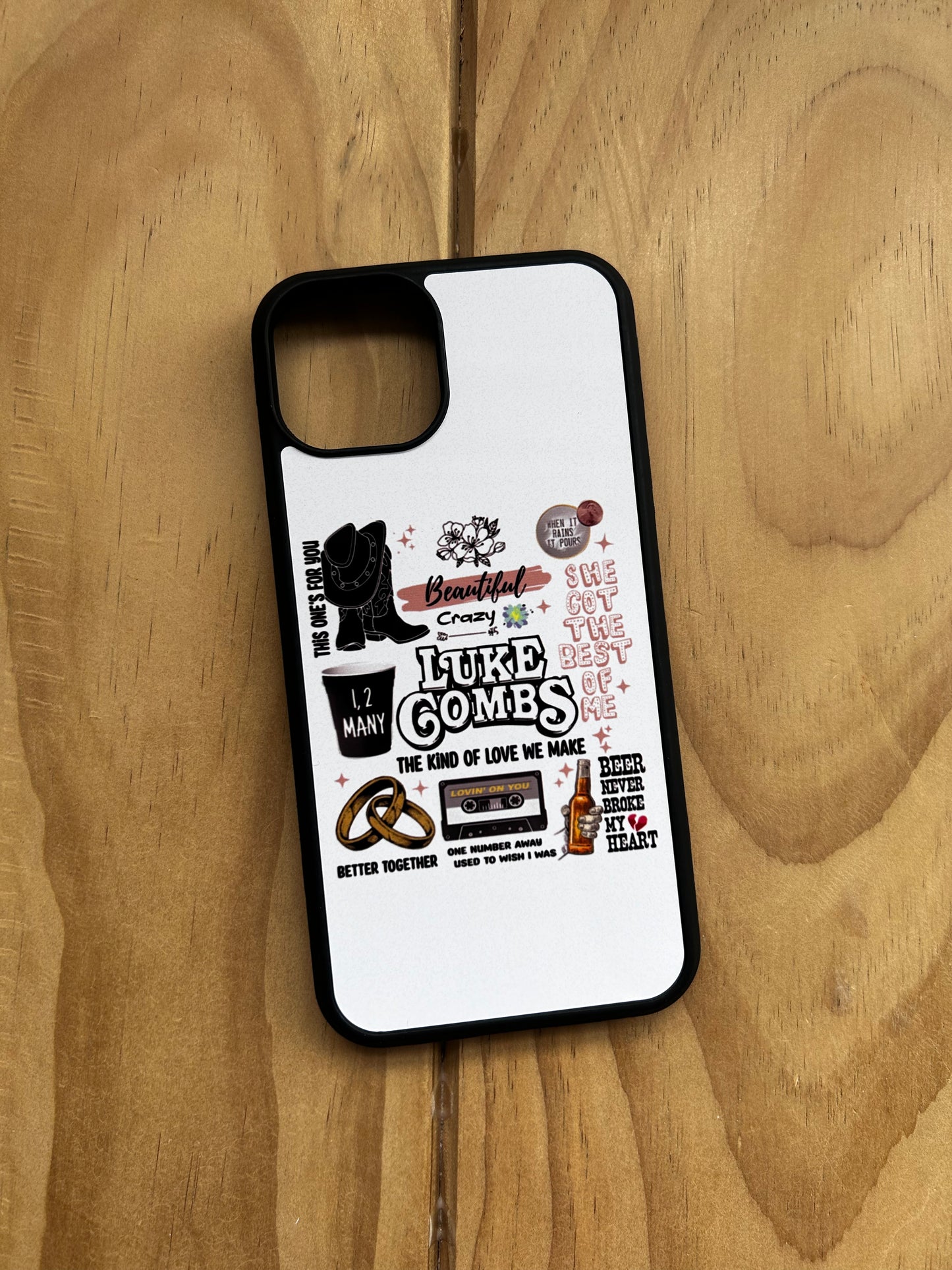 Country Phase Luke Combs Phone Case