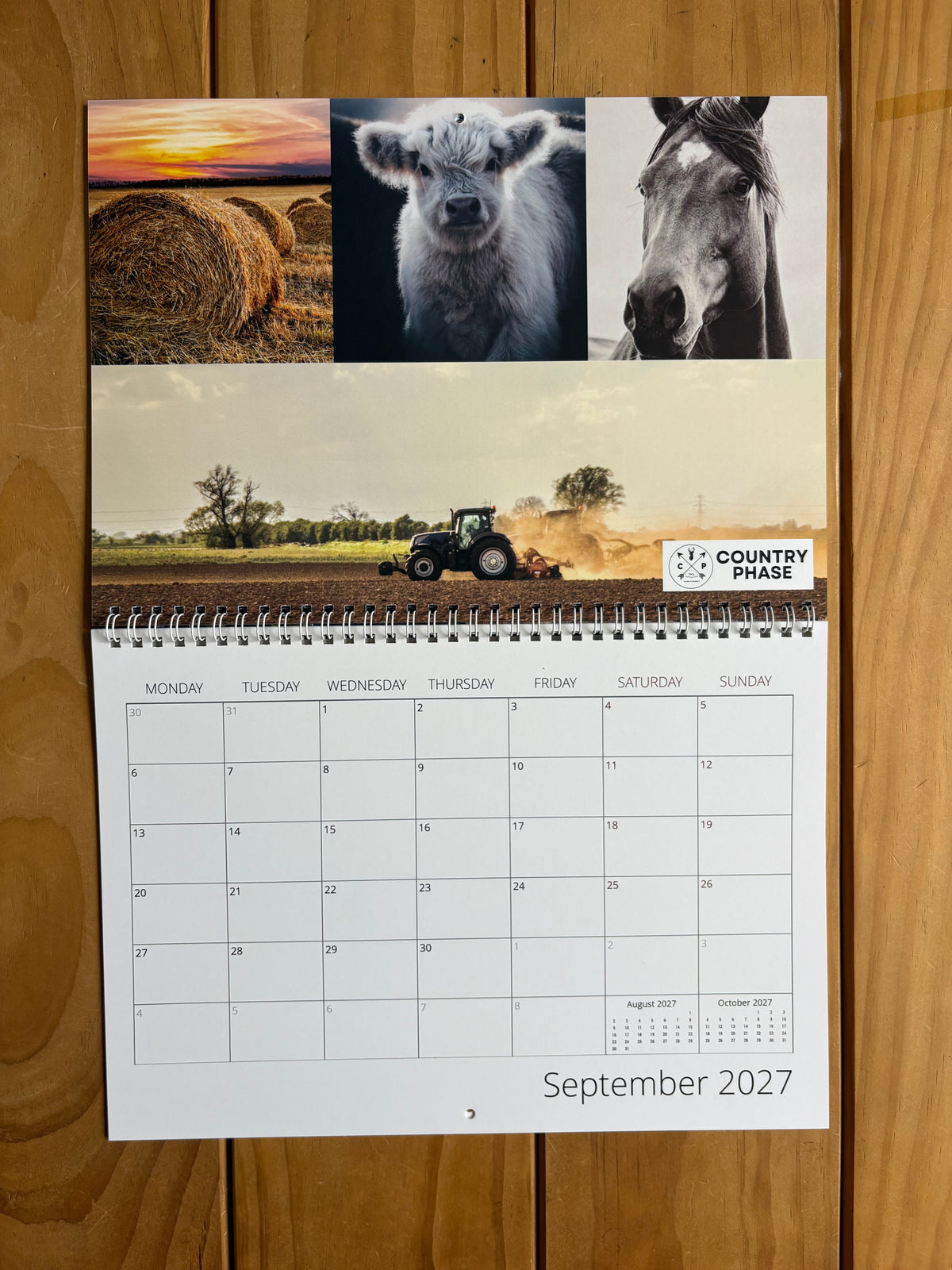 Country Phase 2027 Calendar
