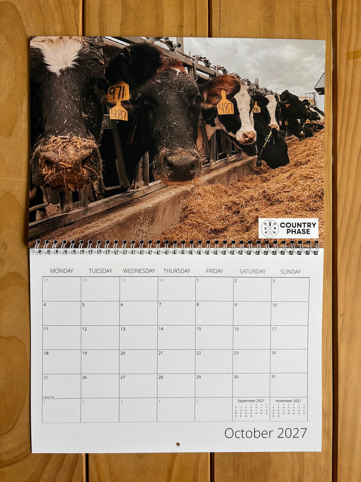Country Phase 2027 Calendar