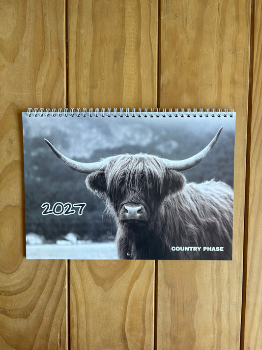 Country Phase 2027 Calendar