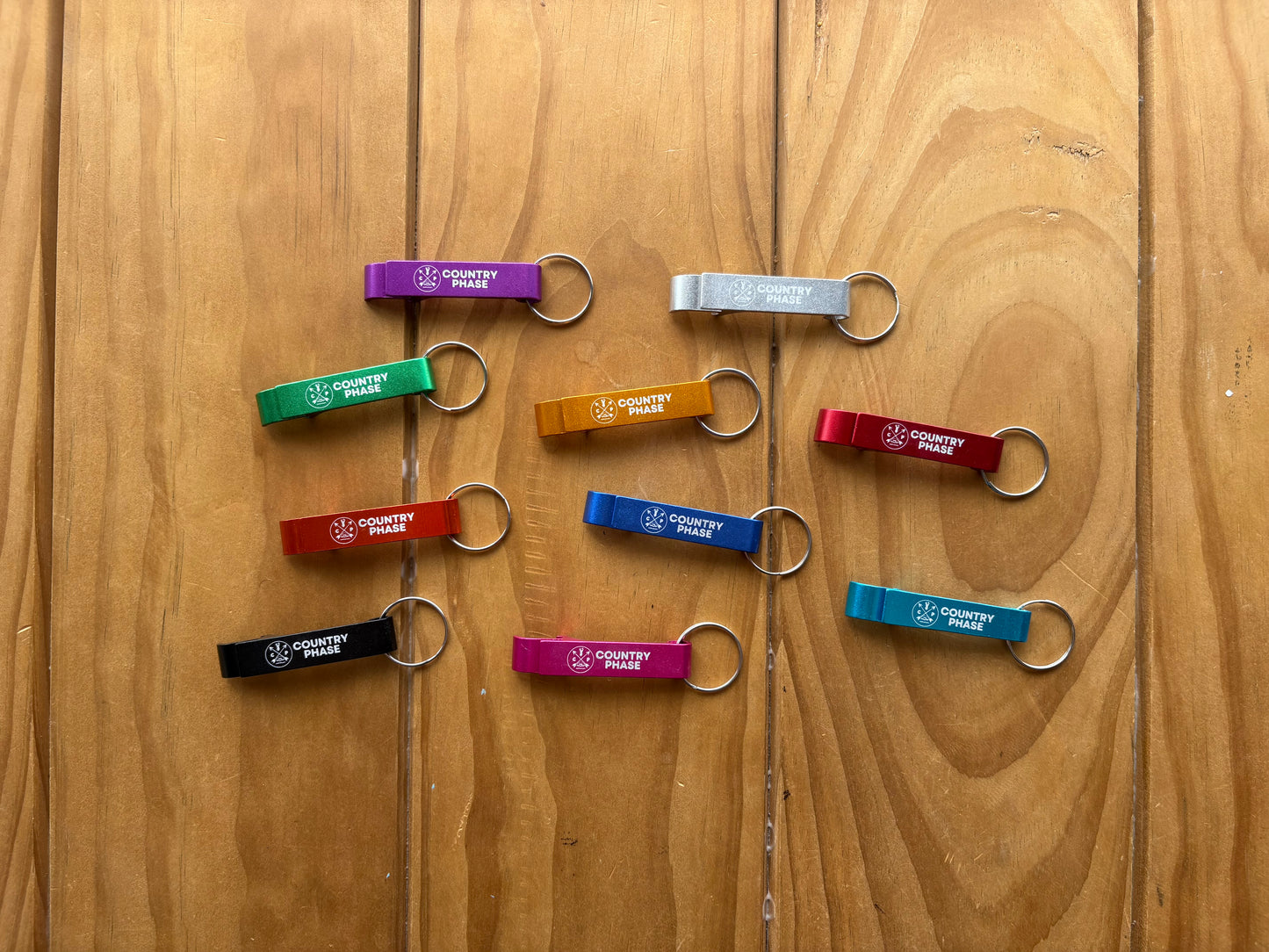 Country Phase Bottle Opener Keyring