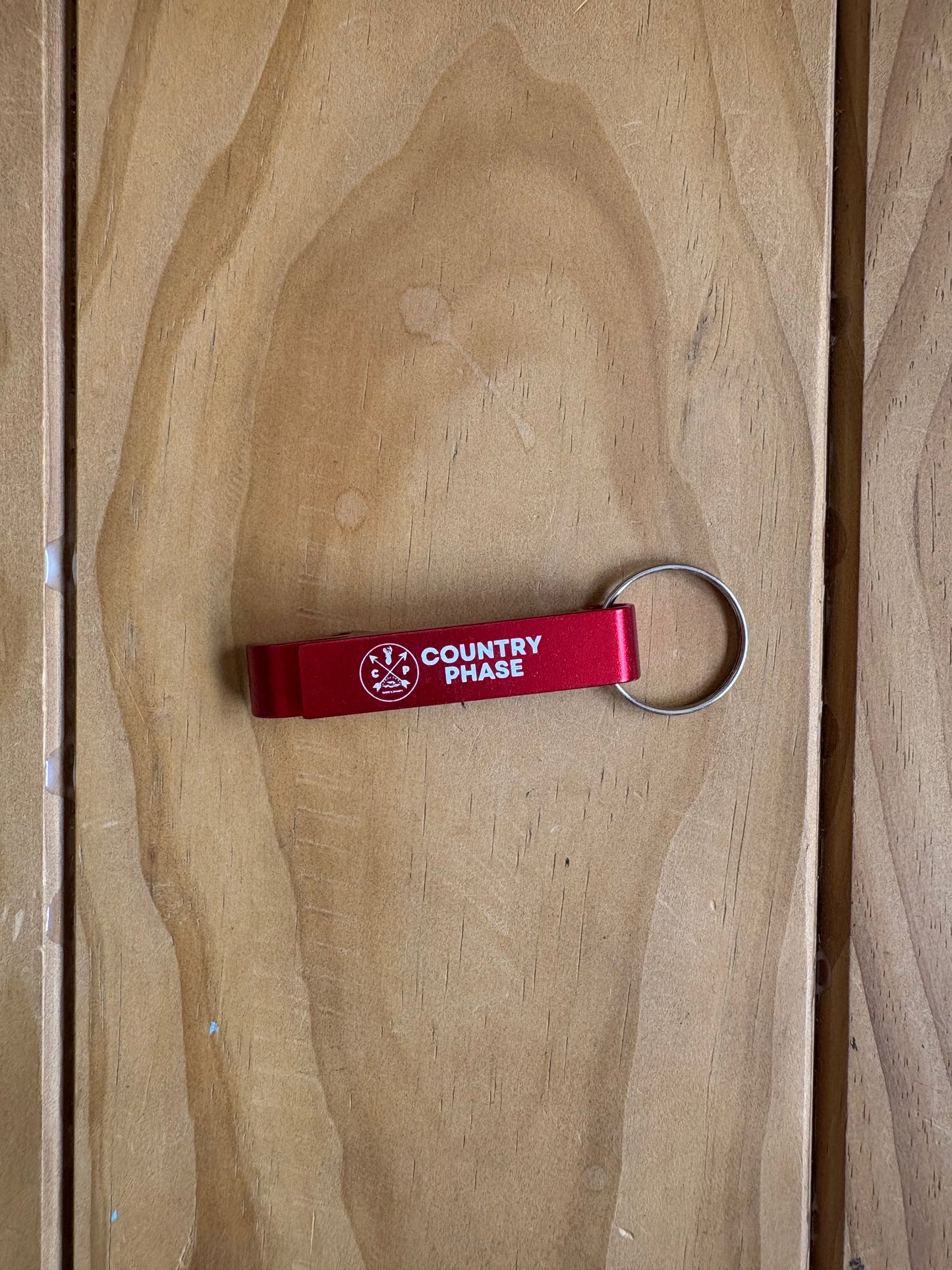 Country Phase Bottle Opener Keyring